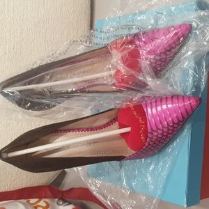 Jean-Michel Cazabat Emma Size 39 Fuschia and Ebony